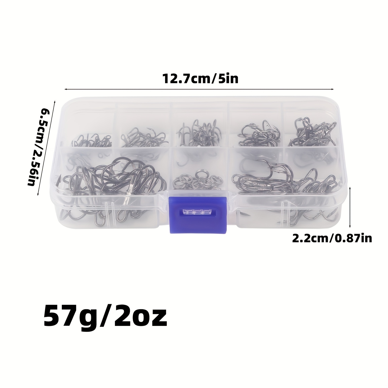 90pcs/set The lure triple-hook - Fishing Hook Circle recension och pris