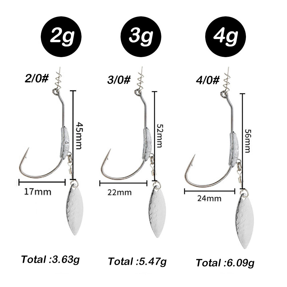 Fish Hook 2G 3G 4G Fishing Hoo - Fishing Hook Assortment recension och pris