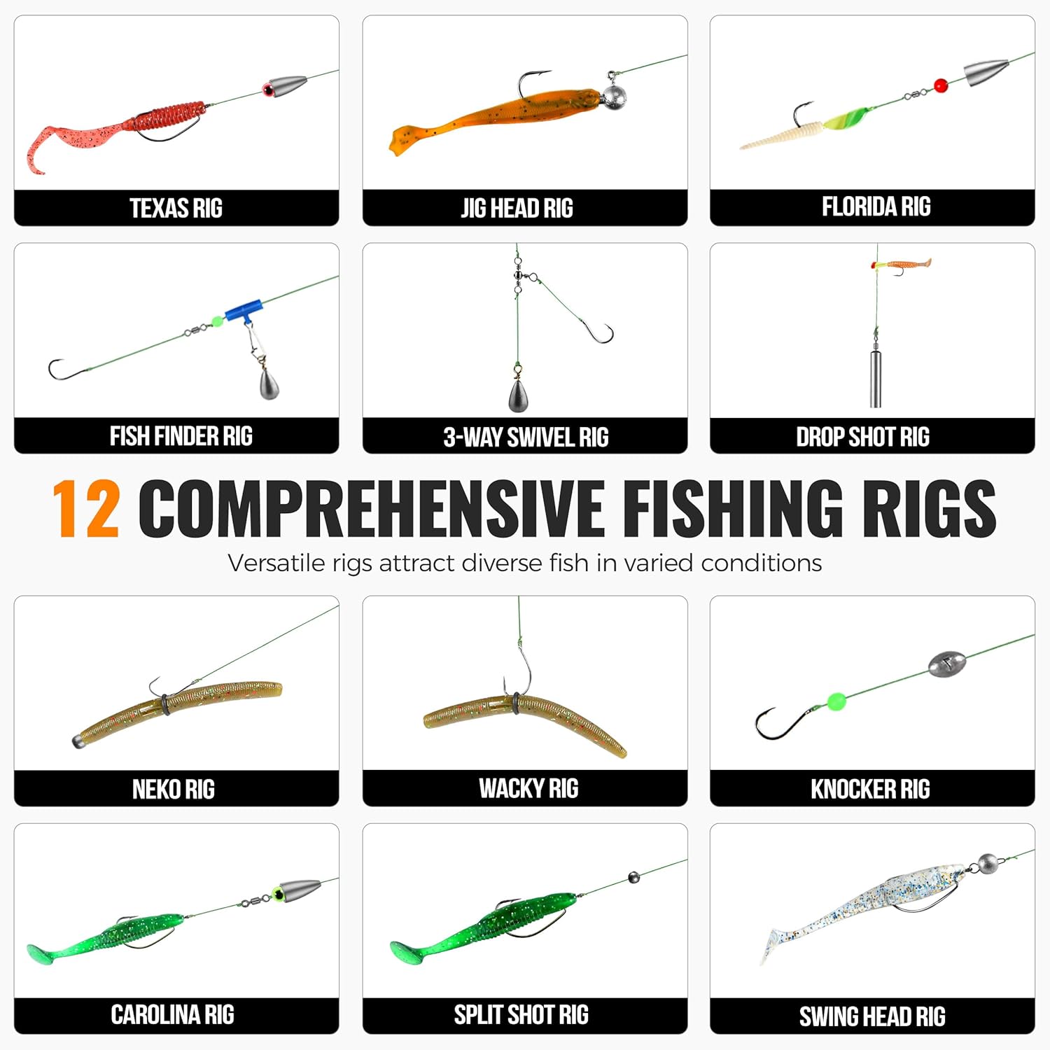 187pcs Fishing Accessories Kit - Fishing Hook Box recension och pris